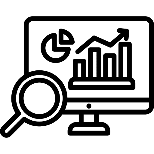 Statistic stats data statistic icon