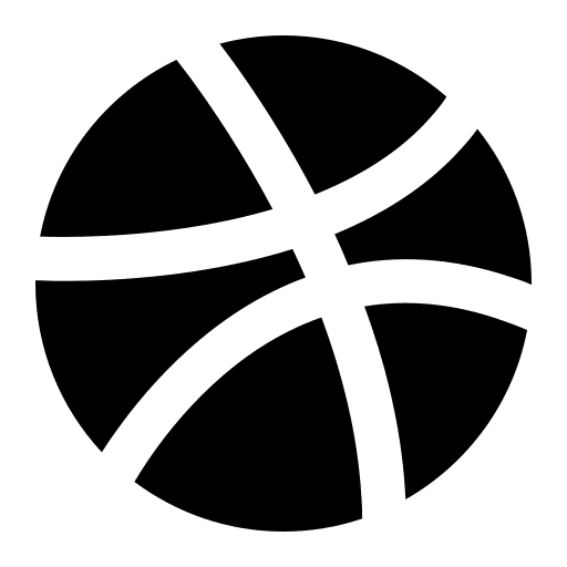 Dribbble ball logo dribbble icon Dribbble ball logo dribbble icon