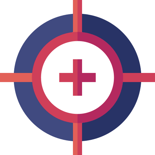 Fps my business target icon