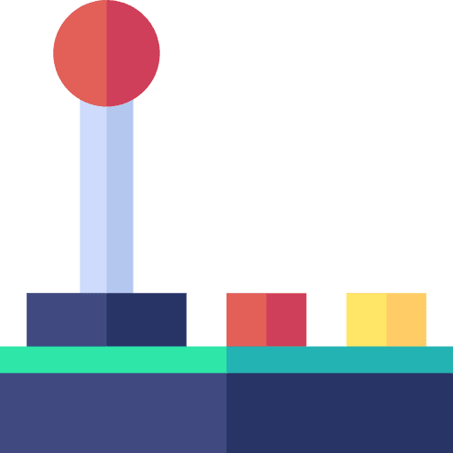 Joystick gaming video game technology icon Joystick gaming video game technology icon