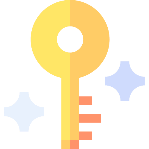 Key door key password game icon