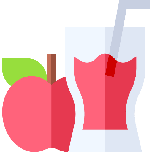 Apple juice food and restaurant fruit juice fruit icon