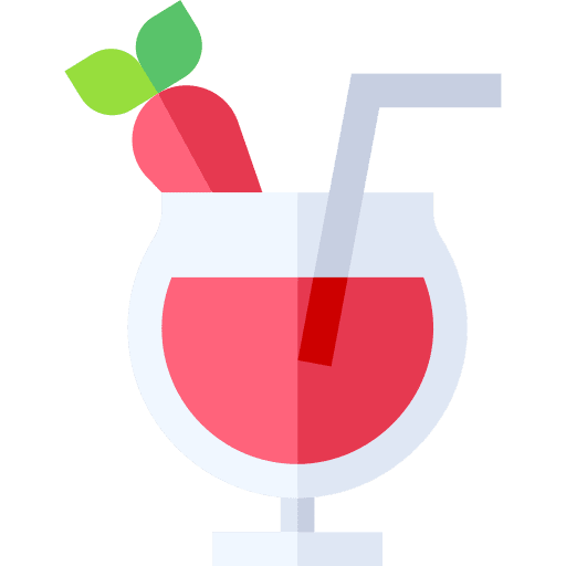 Cocktail alcoholic cocktail straw icon
