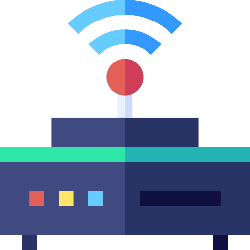 Router wireless computer device icon Router wireless computer device icon