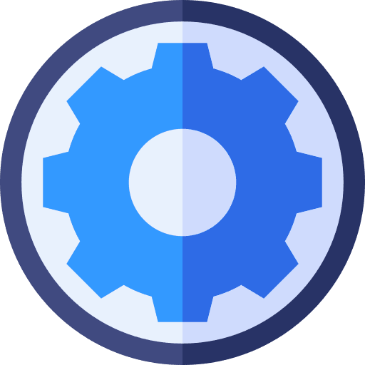 Settings symbol configuration tool icon Settings symbol configuration tool icon