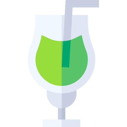 Aviation cocktail beverage food and restaurant icon