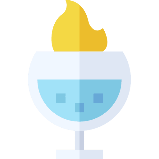 Fire cocktail bar beverage pub icon