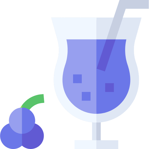 Grape juice vegetarian food and restaurant food icon