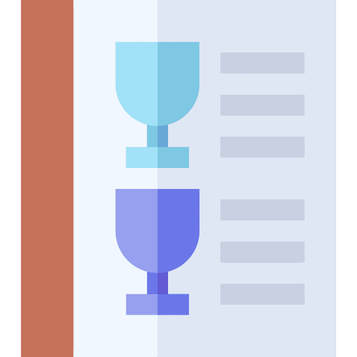 Menu menu wine menu alcoholic drink icon
