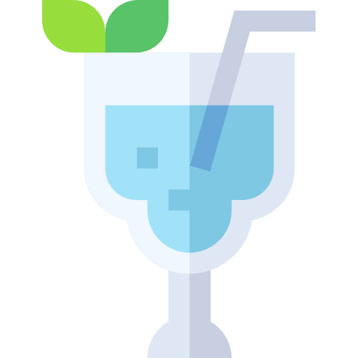 Mojito drink straw beverage icon