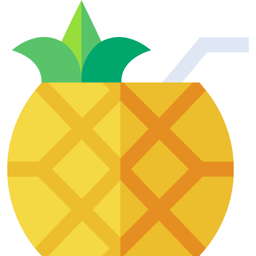 Pineapple juice drink pineapple juice healthy food icon