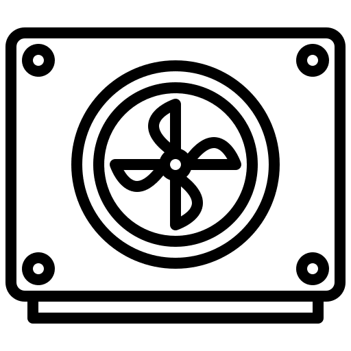 Fan cooling fan computer icon