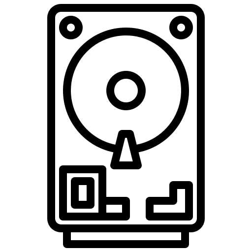 Harddisk technology harddisk hard disk drive icon Harddisk technology harddisk hard disk drive icon