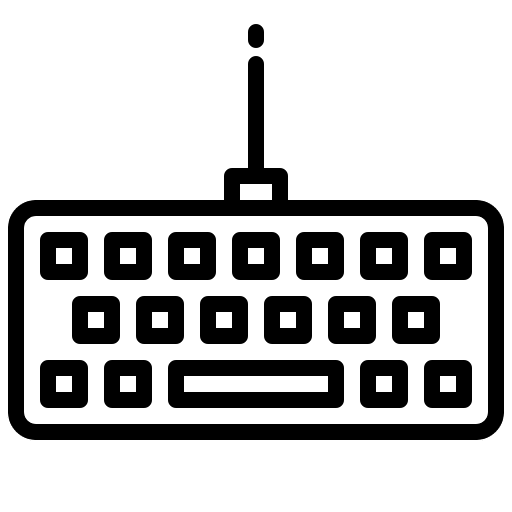 Keyboard keys computer electric keyboard icon Keyboard keys computer electric keyboard icon
