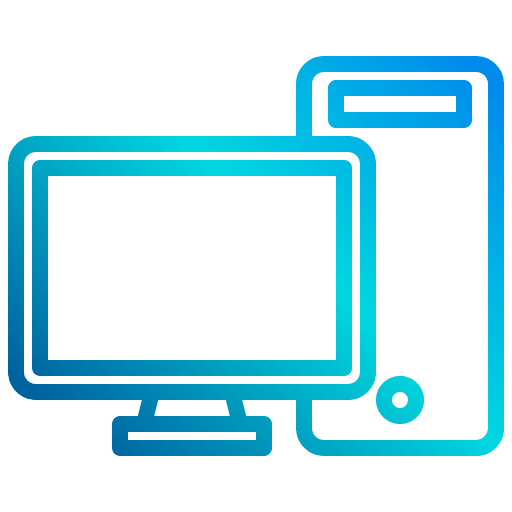 Pc computer screen tower pc pc icon