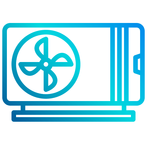 Cooling computer cooling technology icon Cooling computer cooling technology icon