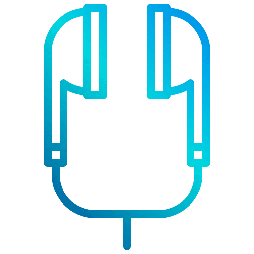 Earbud device earphones earbud icon Earbud device earphones earbud icon
