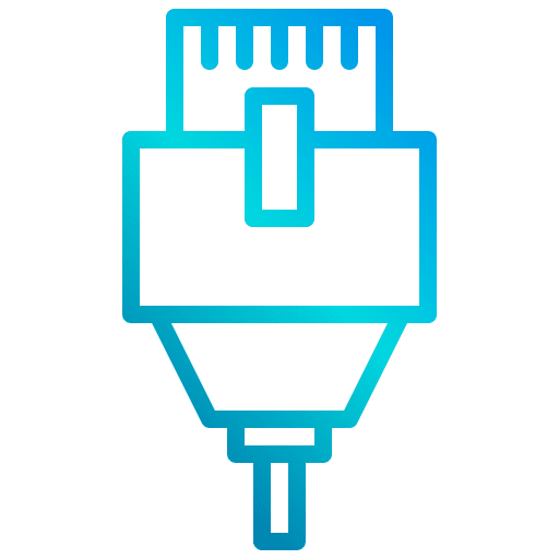 Ethernet network internet cable icon Ethernet network internet cable icon