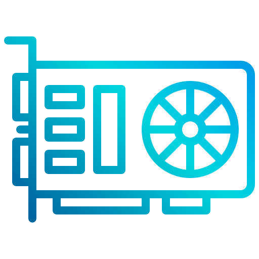 Vga card graphics card computer vga card icon