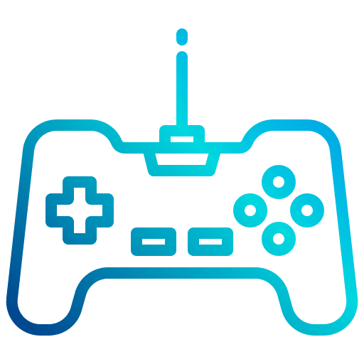 Joystick gamer game controller entertainment icon Joystick gamer game controller entertainment icon