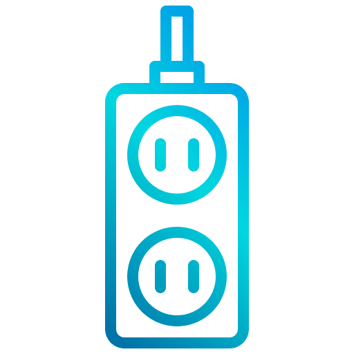 Plug power supply cable hardware icon Plug power supply cable hardware icon