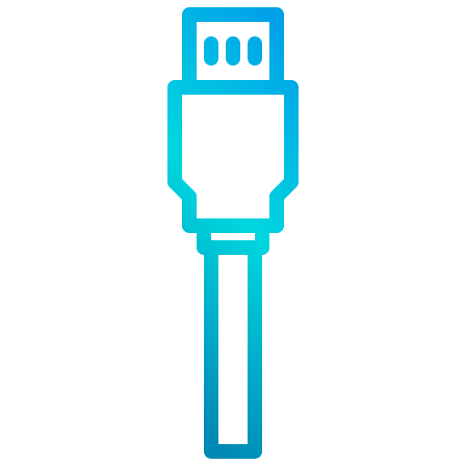 Usb cable technology multimedia usb cable icon Usb cable technology multimedia usb cable icon