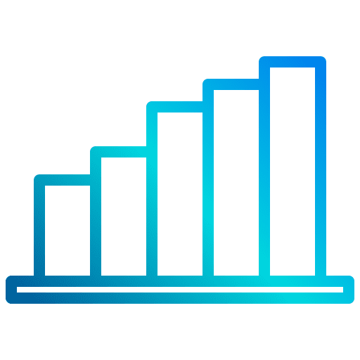 Bar chart report stats statistics icon
