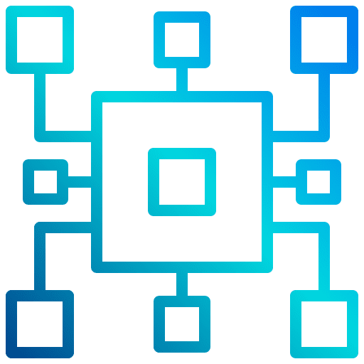 Mind map connection analytics ui icon