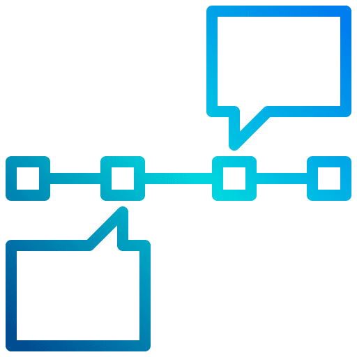 Timeline organization visualization infographic icon Timeline organization visualization infographic icon