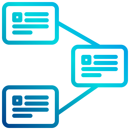 Flow analytics flow chart infographic icon Flow analytics flow chart infographic icon