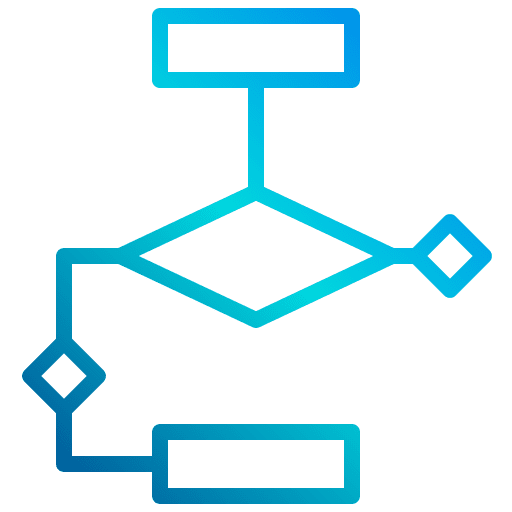 Flowchart statistics analytics infographic icon Flowchart statistics analytics infographic icon