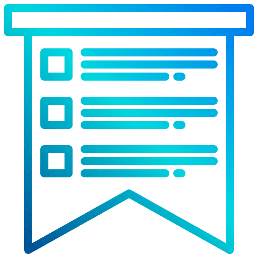 Banner visualization business and finance ribbons icon Banner visualization business and finance ribbons icon