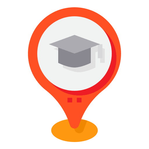 High school placeholder mortarboard high school icon