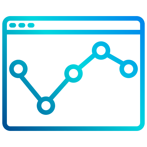 Website business and finance website browser icon Website business and finance website browser icon