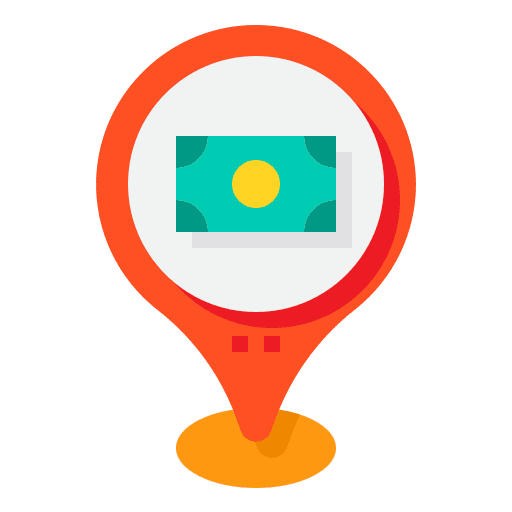 Atm navigation atm pin icon Atm navigation atm pin icon