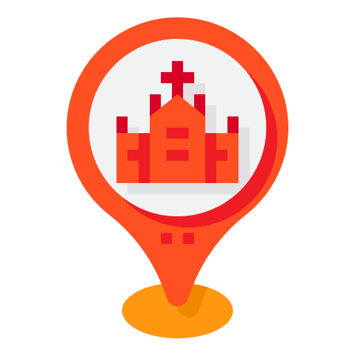 Church placeholder maps and location church icon Church placeholder maps and location church icon