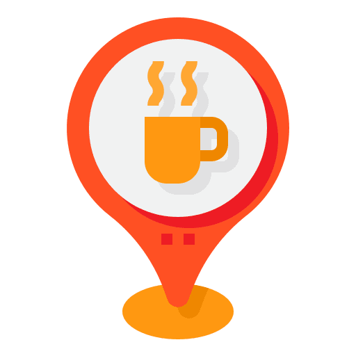 Coffee shop coffee shop maps and location pin icon Coffee shop coffee shop maps and location pin icon