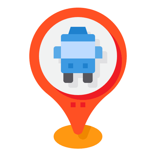 Bus stop navigation bus stop pin icon Bus stop navigation bus stop pin icon