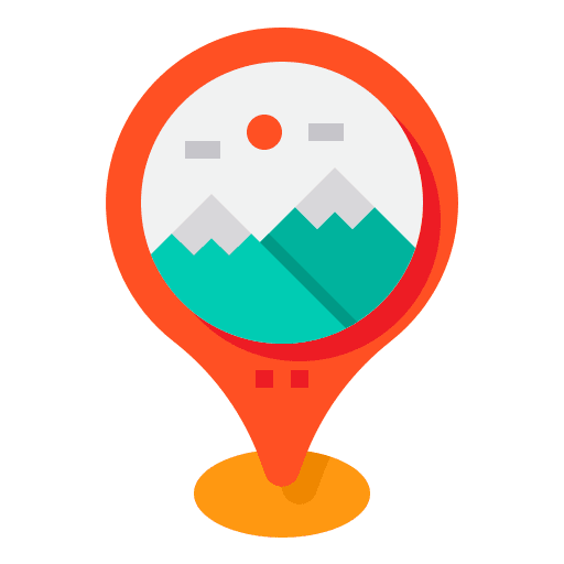 Park maps and location pin placeholder icon Park maps and location pin placeholder icon
