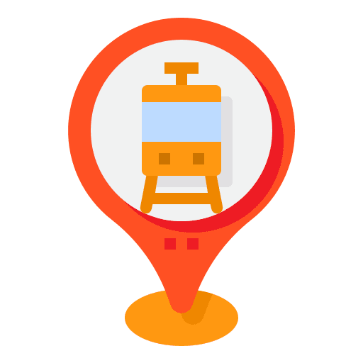 Train placeholder train station maps and location icon Train placeholder train station maps and location icon