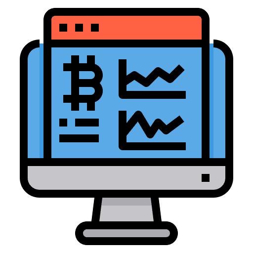 Analytic statistic analytic cryptocurrency icon Analytic statistic analytic cryptocurrency icon
