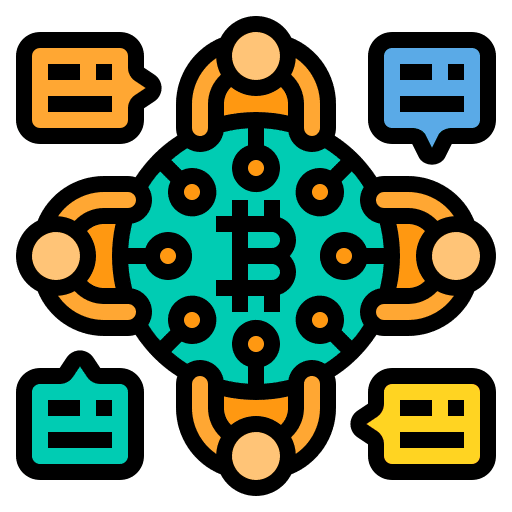 Conference bitcoin conference people icon