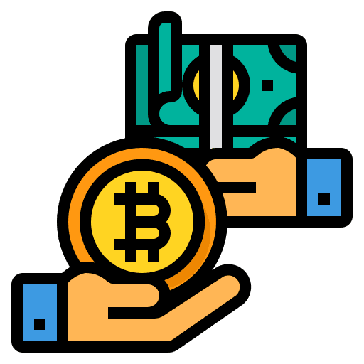 Currency exchange cryptocurrency currency exchange exchange icon