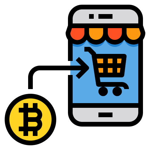 Shopping shopping smartphone business icon Shopping shopping smartphone business icon