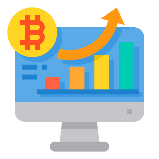Bar graph statistic bar graph currency icon