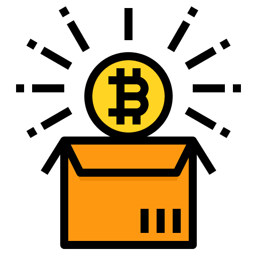 Bitcoin banking currency business icon Bitcoin banking currency business icon