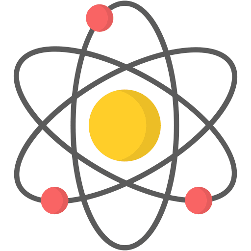 Fusion fusioned education nucleus icon