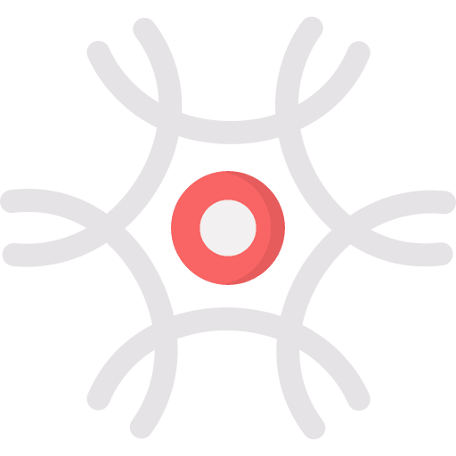 Neuron healthcare and medical anatomy parts icon Neuron healthcare and medical anatomy parts icon