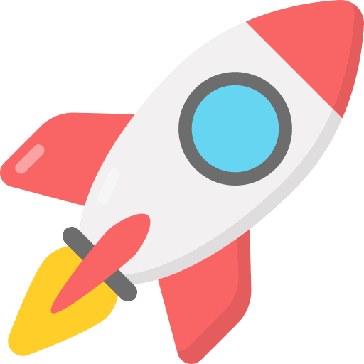 Rocket space craft rocket launcher space shuttle icon