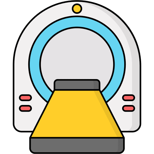 Ct scan healthcare and medical healthcare device mri icon